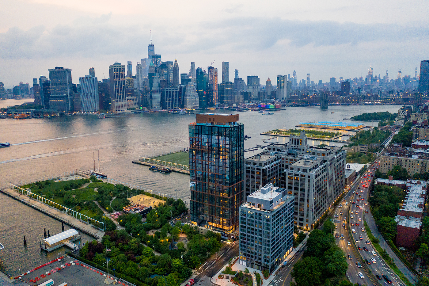 Quay Tower & The Landing at Brooklyn Bridge Park