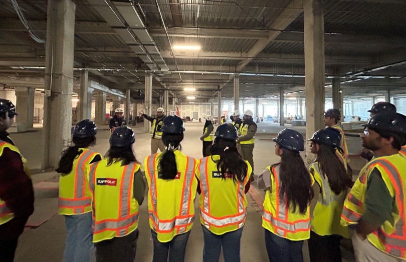 Suffolk Hosts Northeastern Students for 421 Park Drive Site Visit